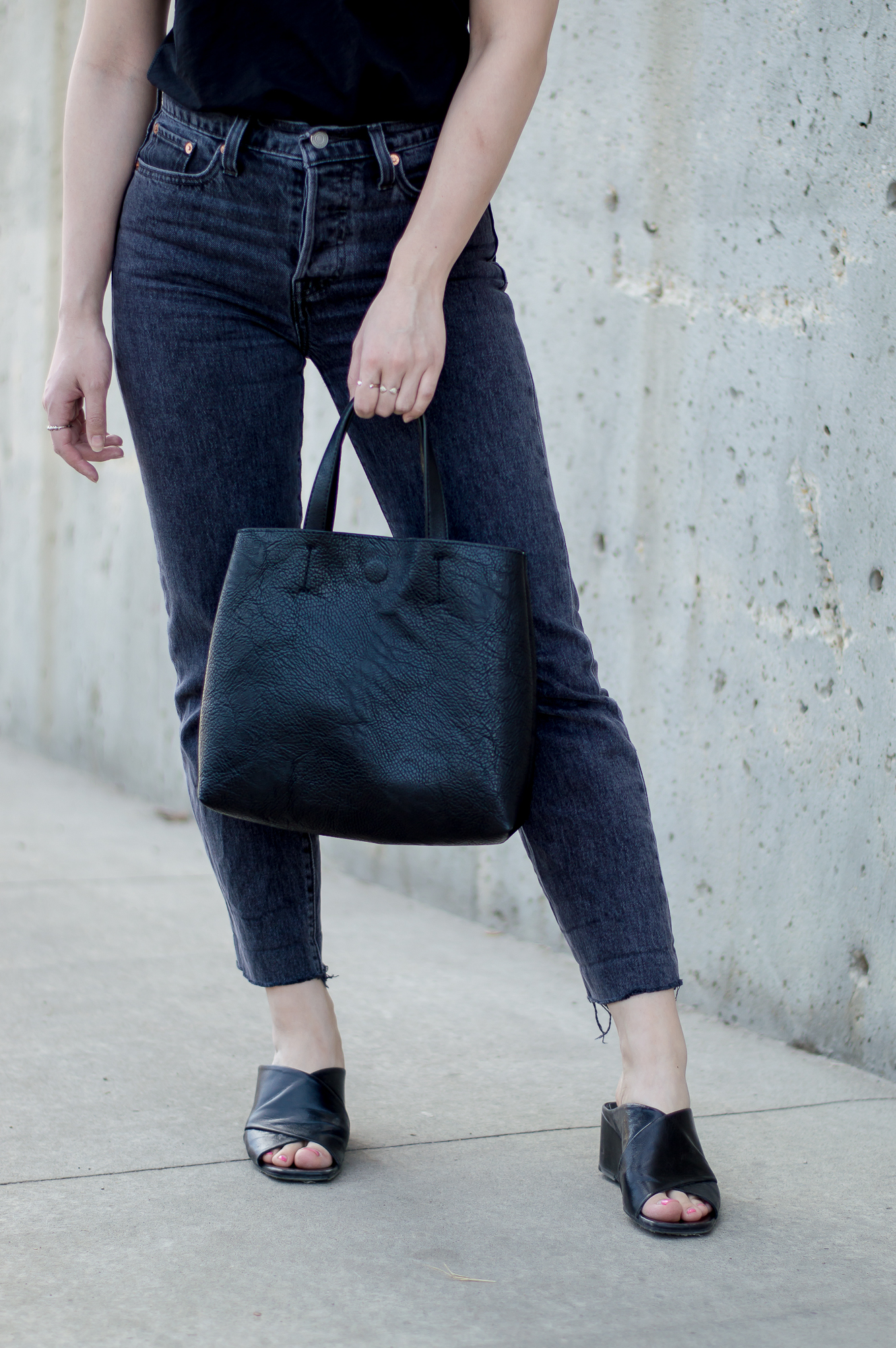 Wardrobe Staples: Dark Basics - Her Simple Sole