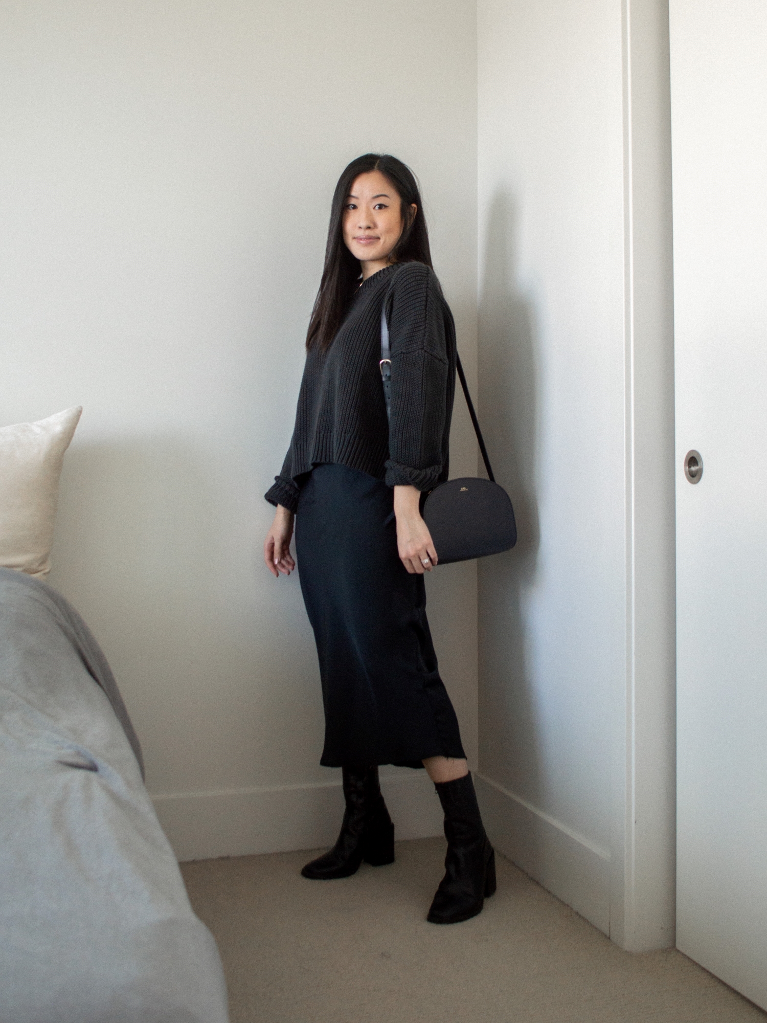 Simple Styling - Easy Monochrome Outfits for Fall - Her Simple Sole