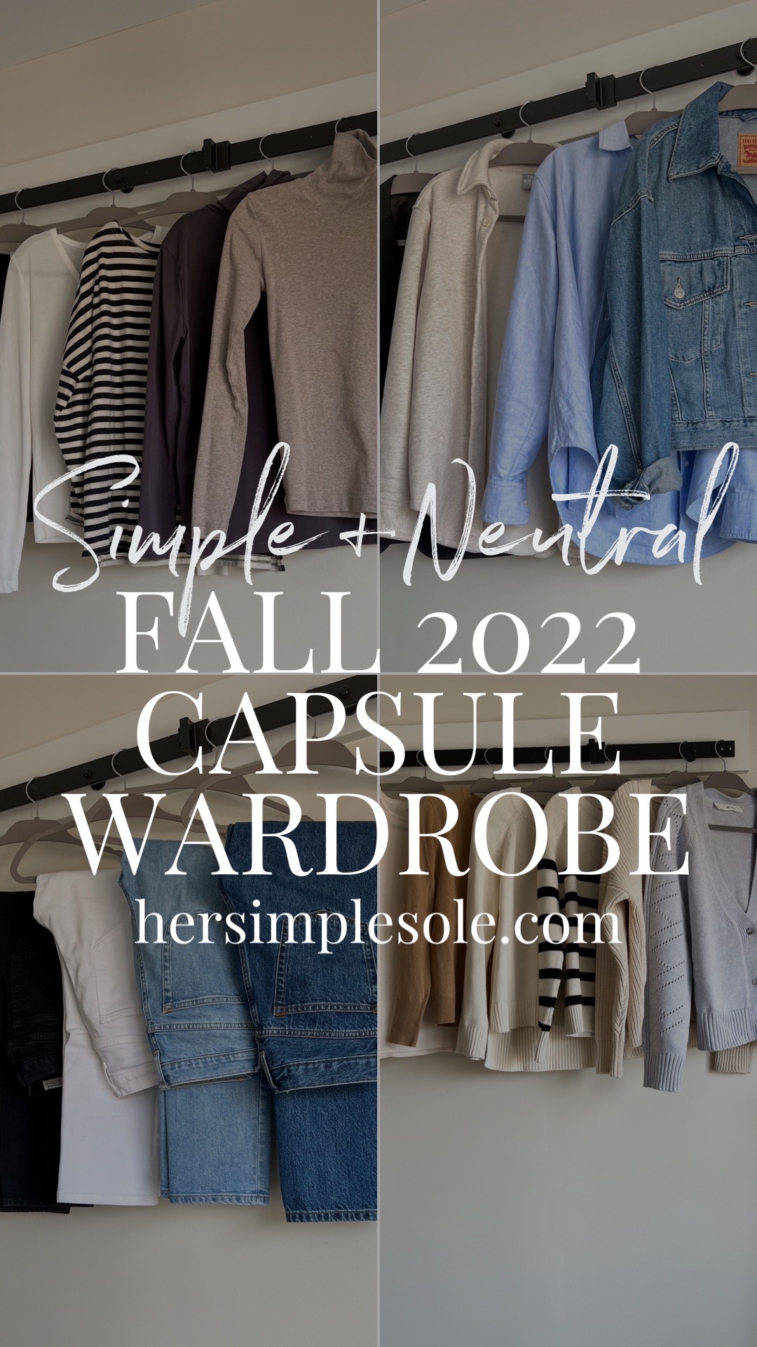 My Fall 2021 Classic Neutral Capsule Wardrobe - Classy Yet Trendy