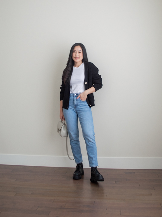 Simple Winter Outfit : Sweater & Jeans OOTD - lil' thoughts with jen
