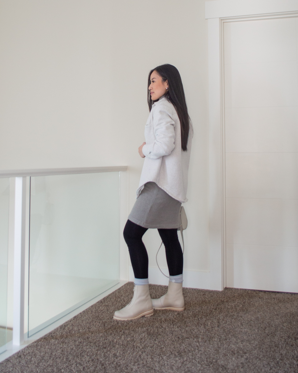 Cream Chunky Boots Outfit - 3 Ways to Style a New Winter Staple - Her  Simple Sole