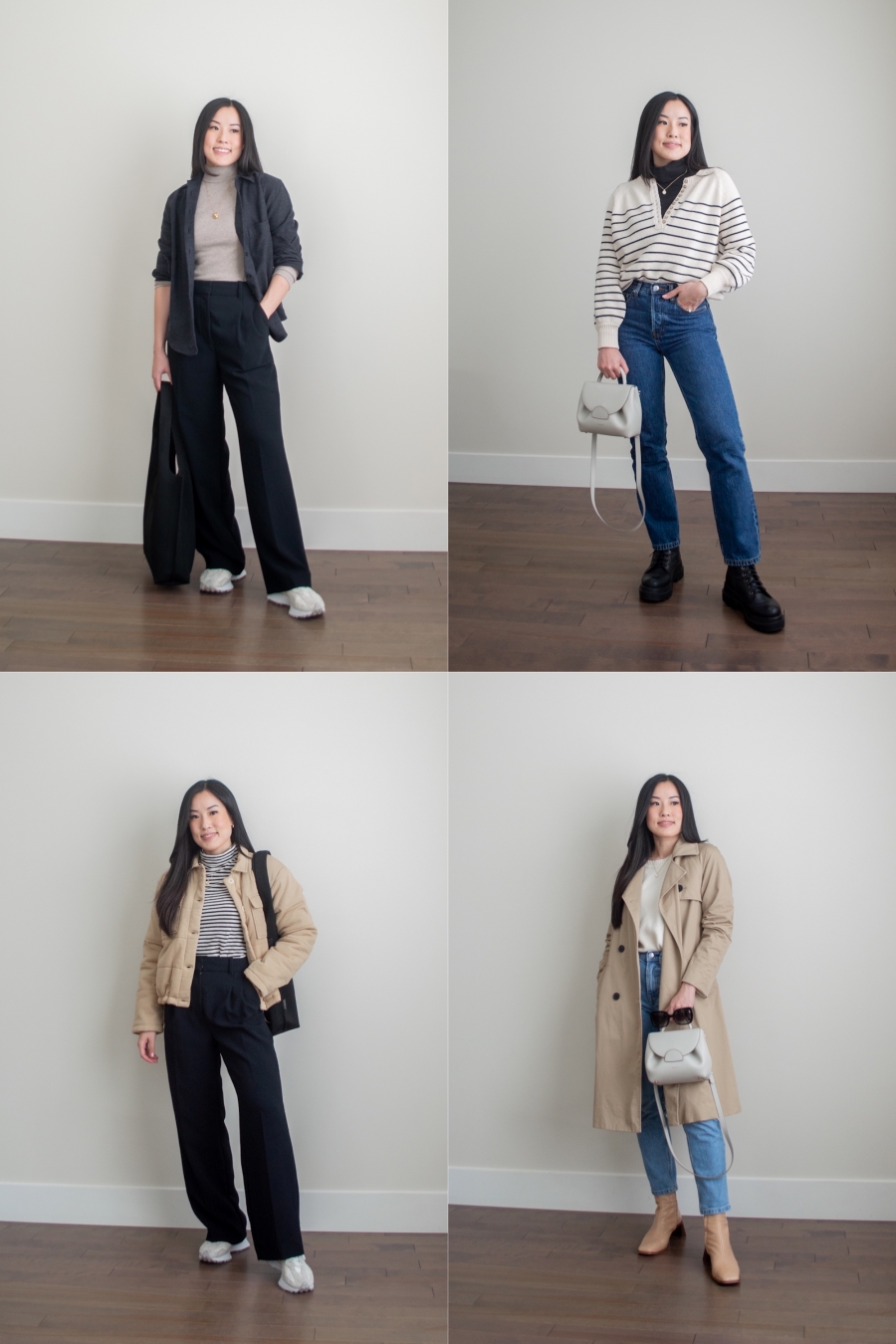 Easy Smart Casual Outfits for Women November Outfit Roundup Her Simple Sole