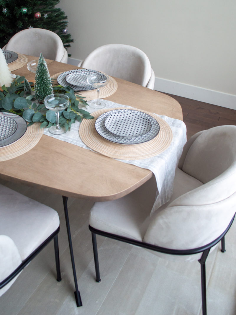Modern Minimal Dining Table and Chairs - My Dining Room Progress - Her ...